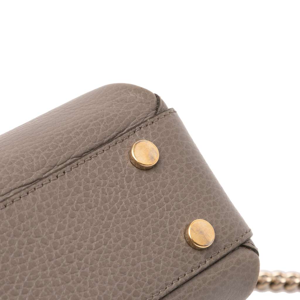 Gucci Small Dollar Calf Interlocking G Satchel - Image 10