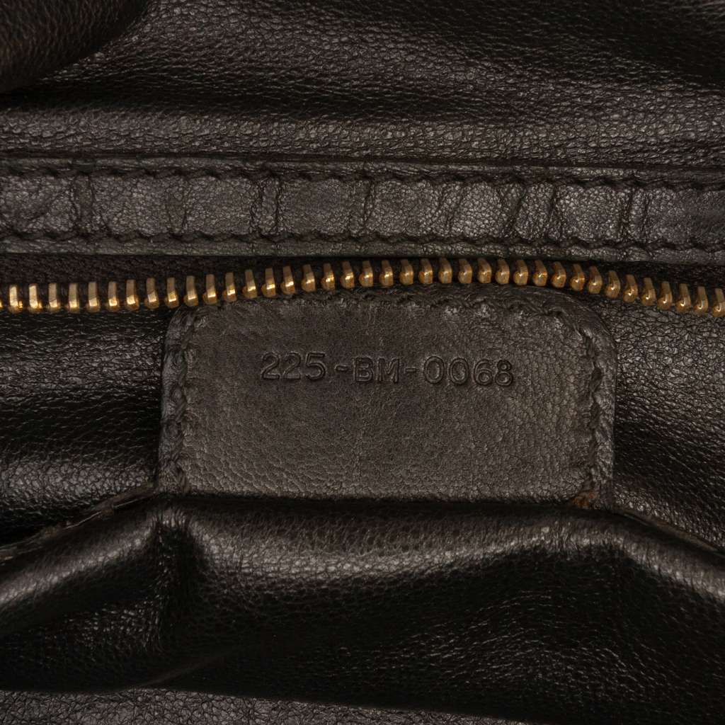 Dior Large Woven Lambskin Lady Dior Soft Shopping Tote - Detail 1