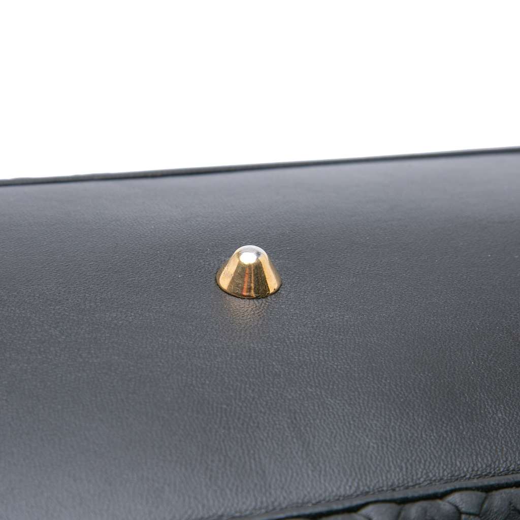 Dior Large Woven Lambskin Lady Dior Soft Shopping Tote - Detail 2