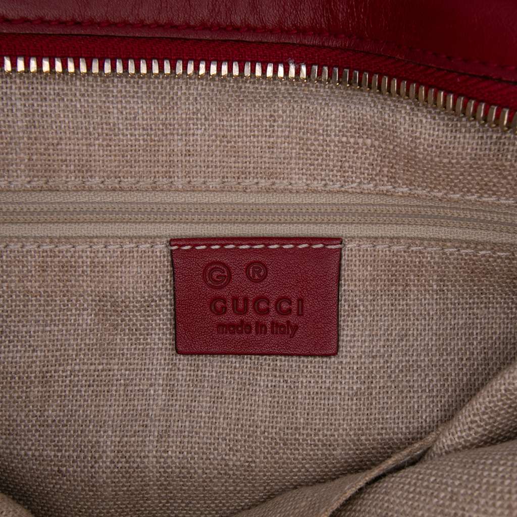 Gucci Small Microguccissima Bree Satchel - Side view