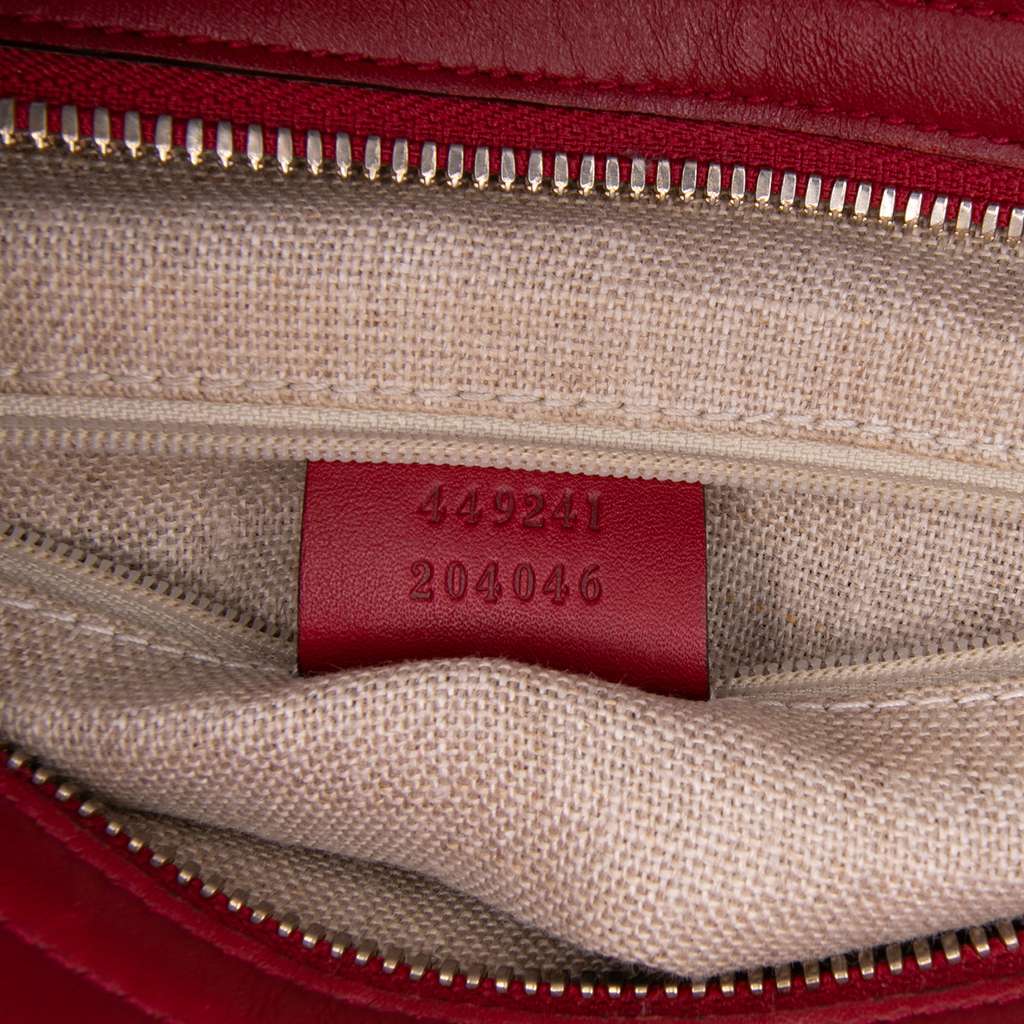 Gucci Small Microguccissima Bree Satchel - Detail 1