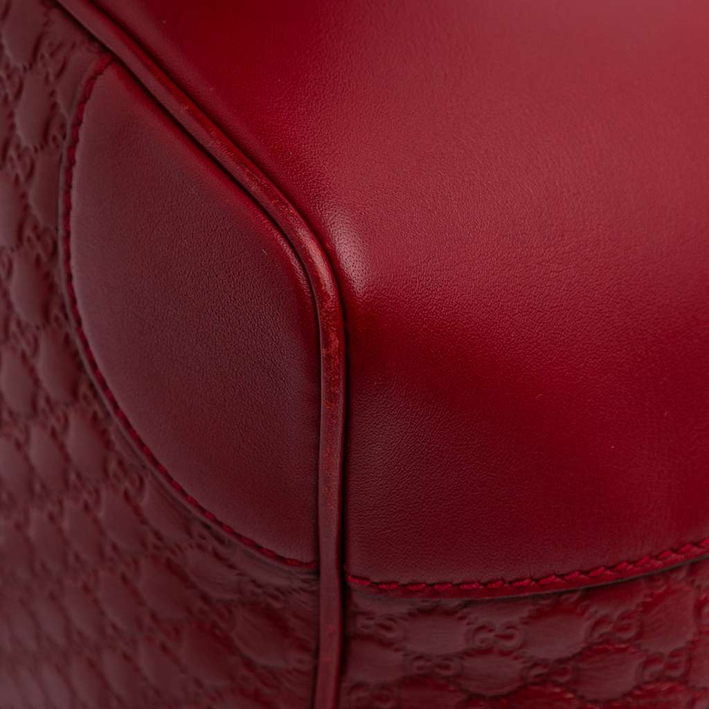 Gucci Small Microguccissima Bree Satchel - Image 10