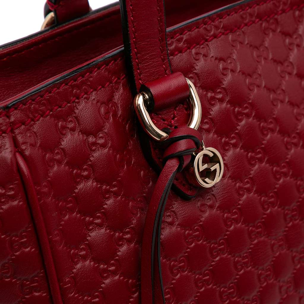 Gucci Small Microguccissima Bree Satchel - Image 11