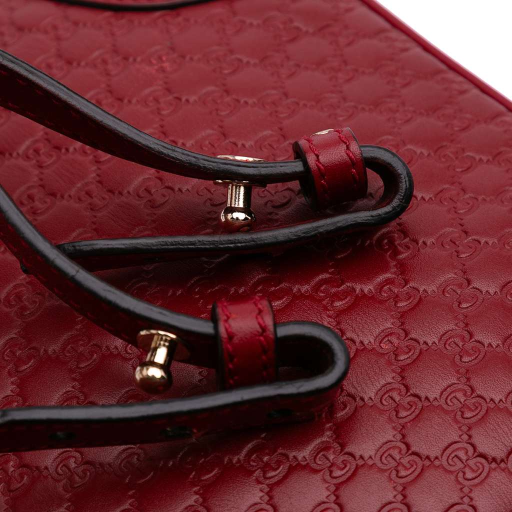 Gucci Small Microguccissima Bree Satchel - Image 12