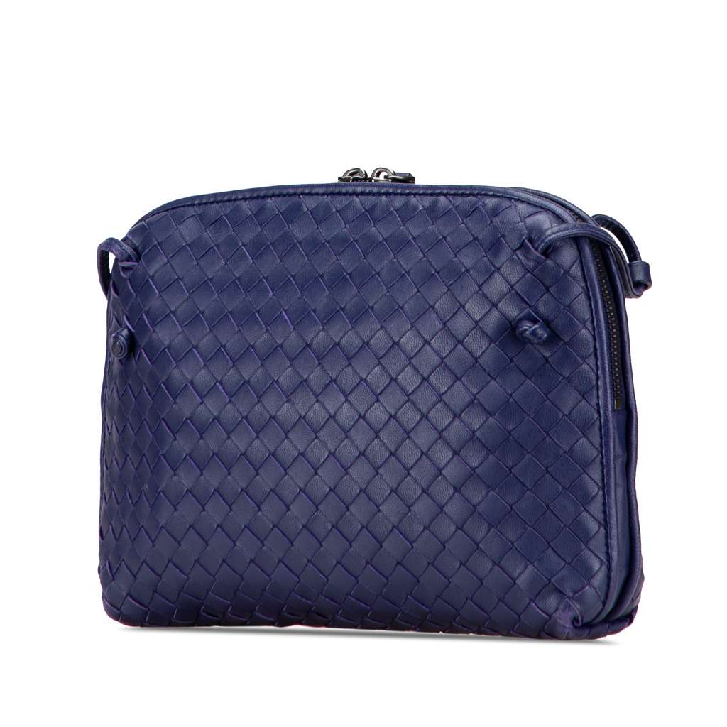 Bottega Veneta Nappa Intrecciato Nodini Crossbody - Back view