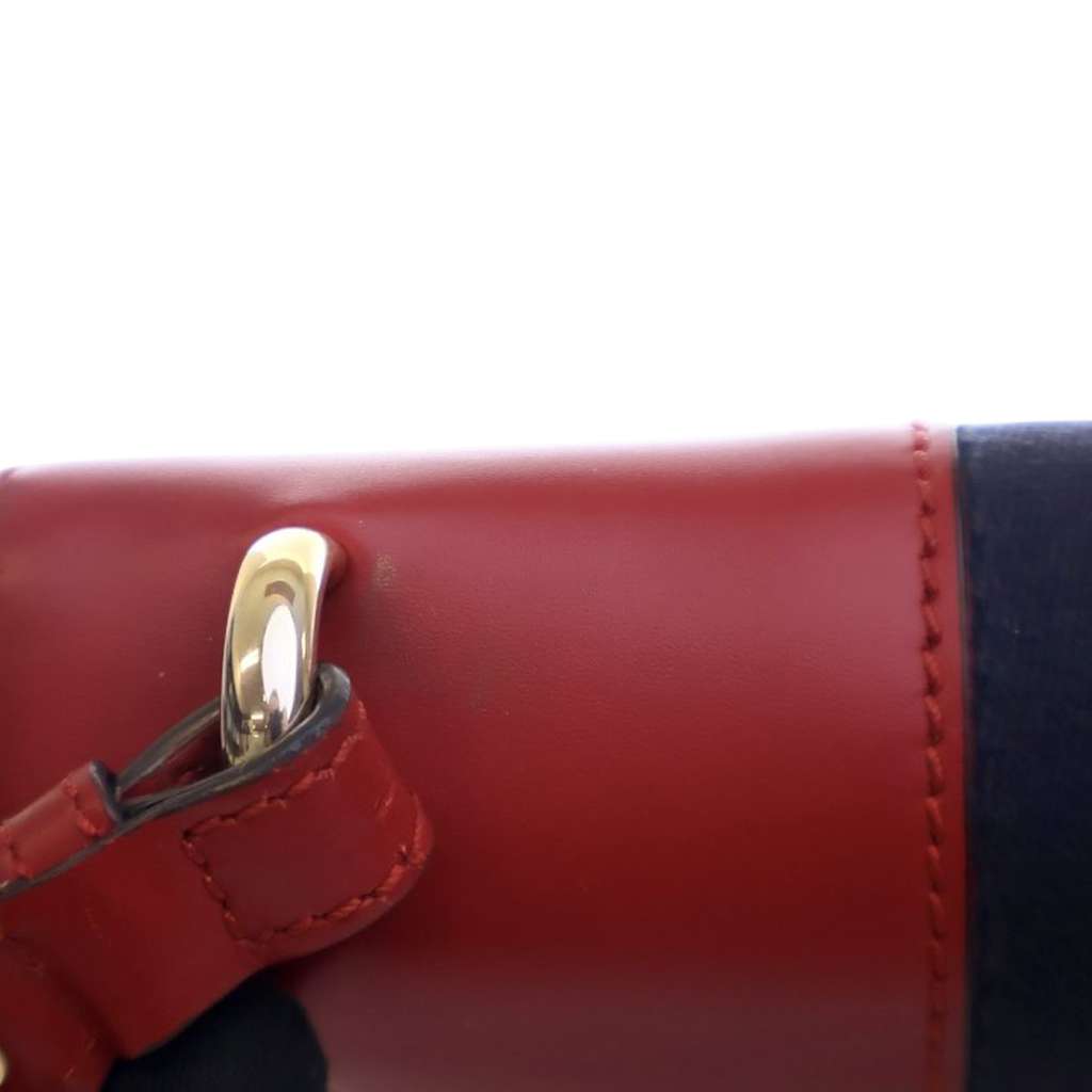 Gucci Small Leather Sylvie Web Satchel - Image 11