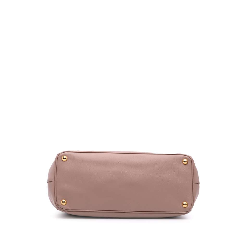 Prada Medium Saffiano Lux Galleria Double Zip Satchel - 3