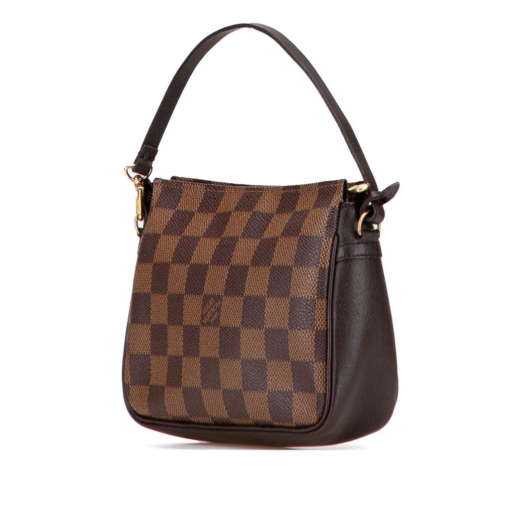 Louis Vuitton Damier Ebene Trousse Pochette - Back view