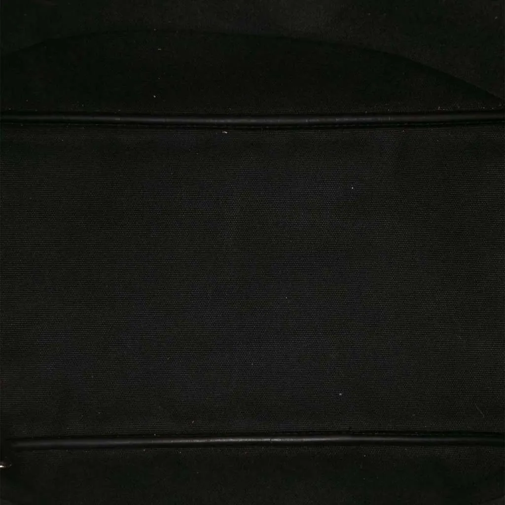Dior Medium Coated Canvas Cannage Panarea Tote Black Canvas Very good - Model View