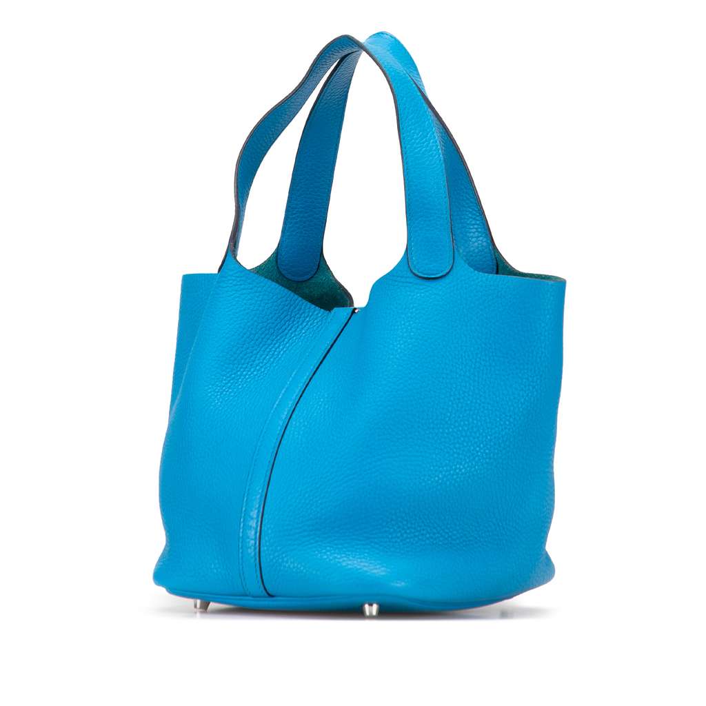 Hermès Clemence Picotin Lock 18 - Back view