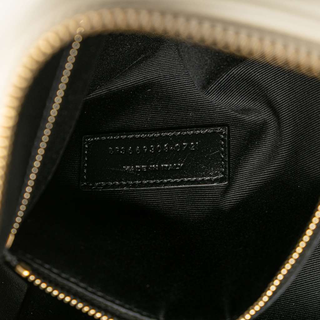 Saint Laurent Quilted Lambskin Le Maillon Chain Shoulder Bag - Detail 1