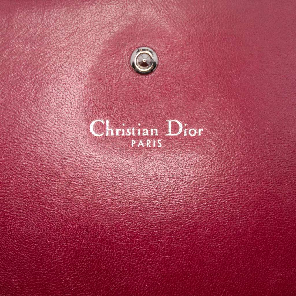 Dior Grained Calfskin Diorama Croisiere Wallet on Chain - 5