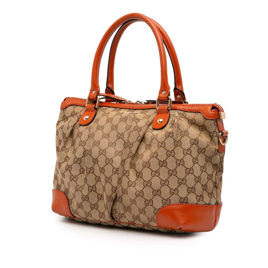 Gucci GG Canvas Sukey Satchel - 2