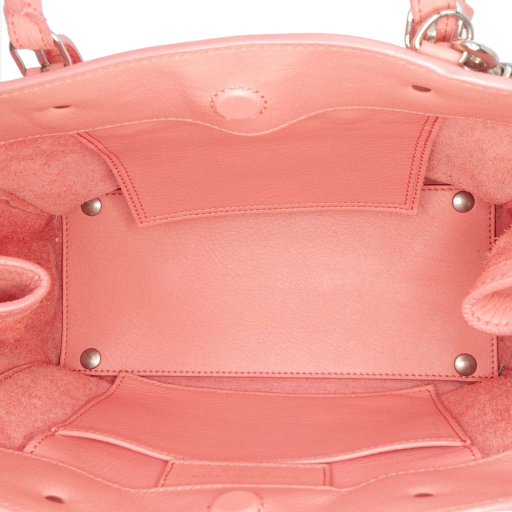 Balenciaga Mini Leather Papier A4 Zip Around Tote - 4