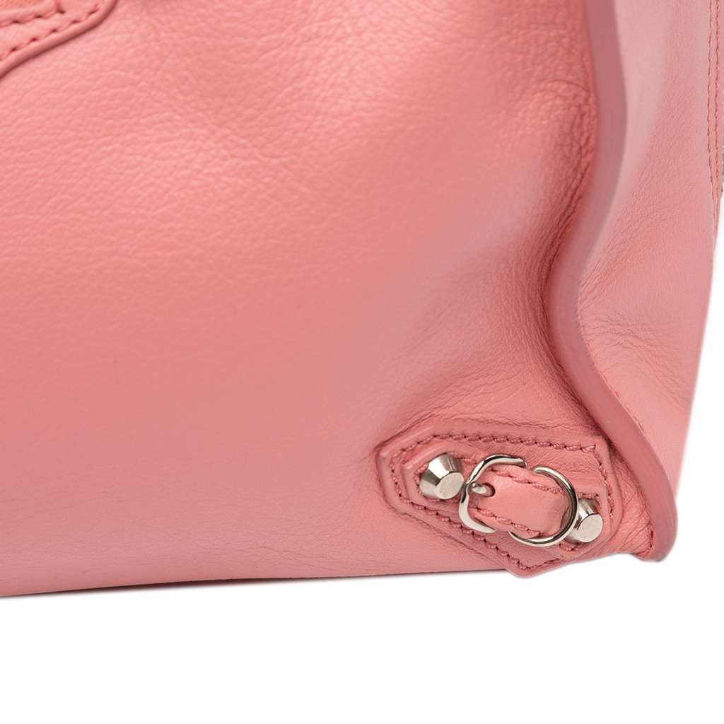 Balenciaga Mini Leather Papier A4 Zip Around Tote - Detail 2
