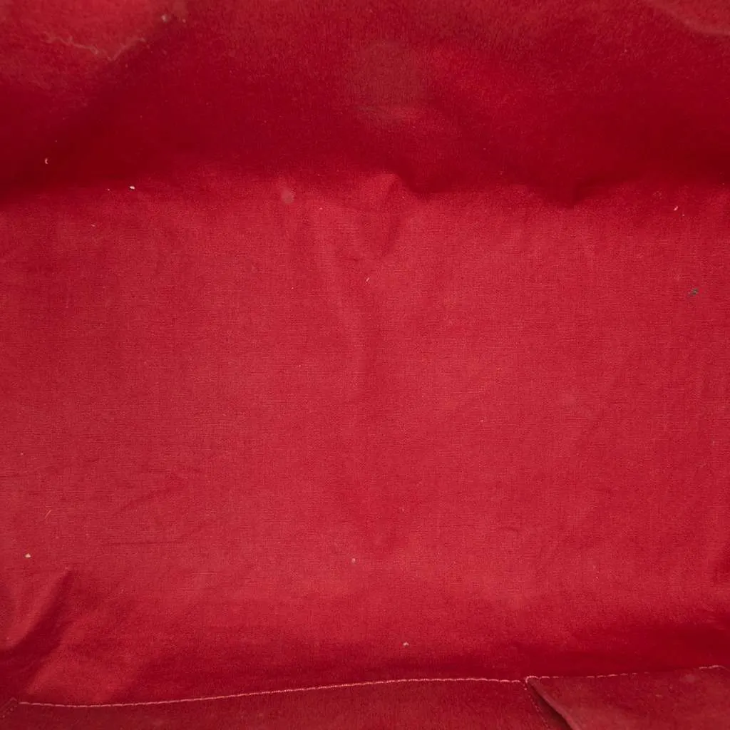 Louis Vuitton Epi Bowling Montaigne GM Red Leather Good - Model View