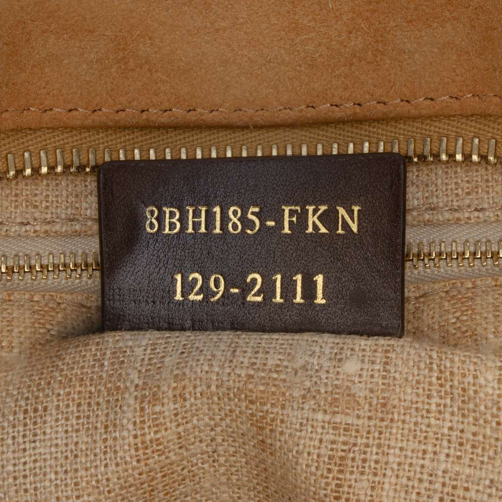 Fendi Medium Pequin Canvas Roll Tote - Detail 1