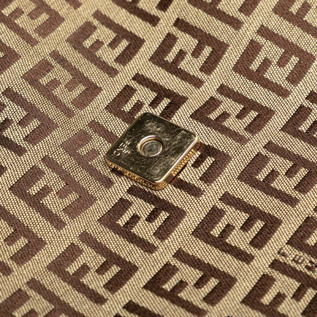 Fendi Zucchino Canvas Crossbody - Detail 2