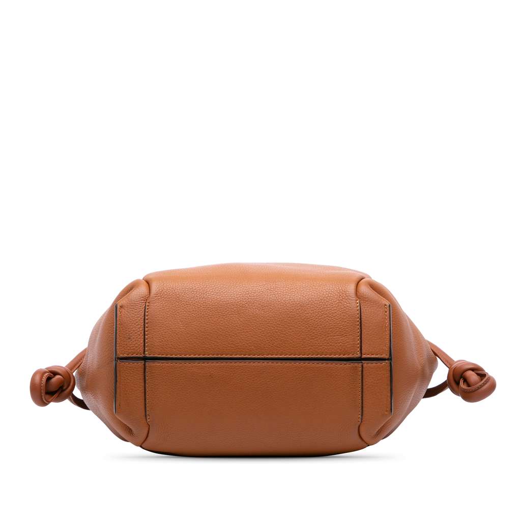 Loewe Small Leather Flamenco Knot Tote - Image 6