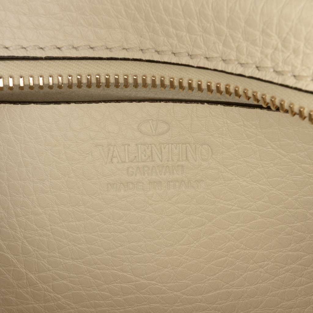Valentino Grainy Calfskin Rockstud Camera Bag - Side view