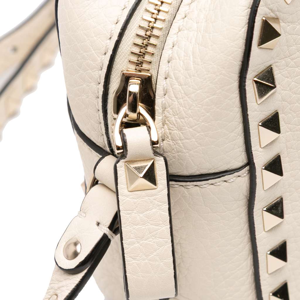 Valentino Grainy Calfskin Rockstud Camera Bag - Detail 1