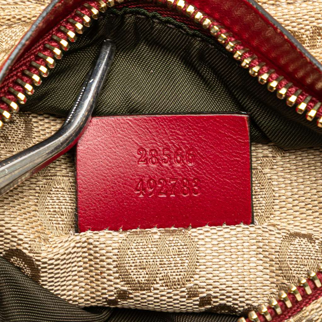 Gucci GG Canvas Web Double Pocket Belt Bag - Detail 1