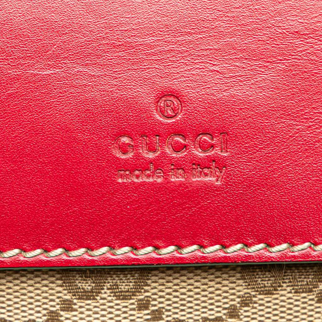 Gucci GG Canvas Web Double Pocket Belt Bag - Detail 2