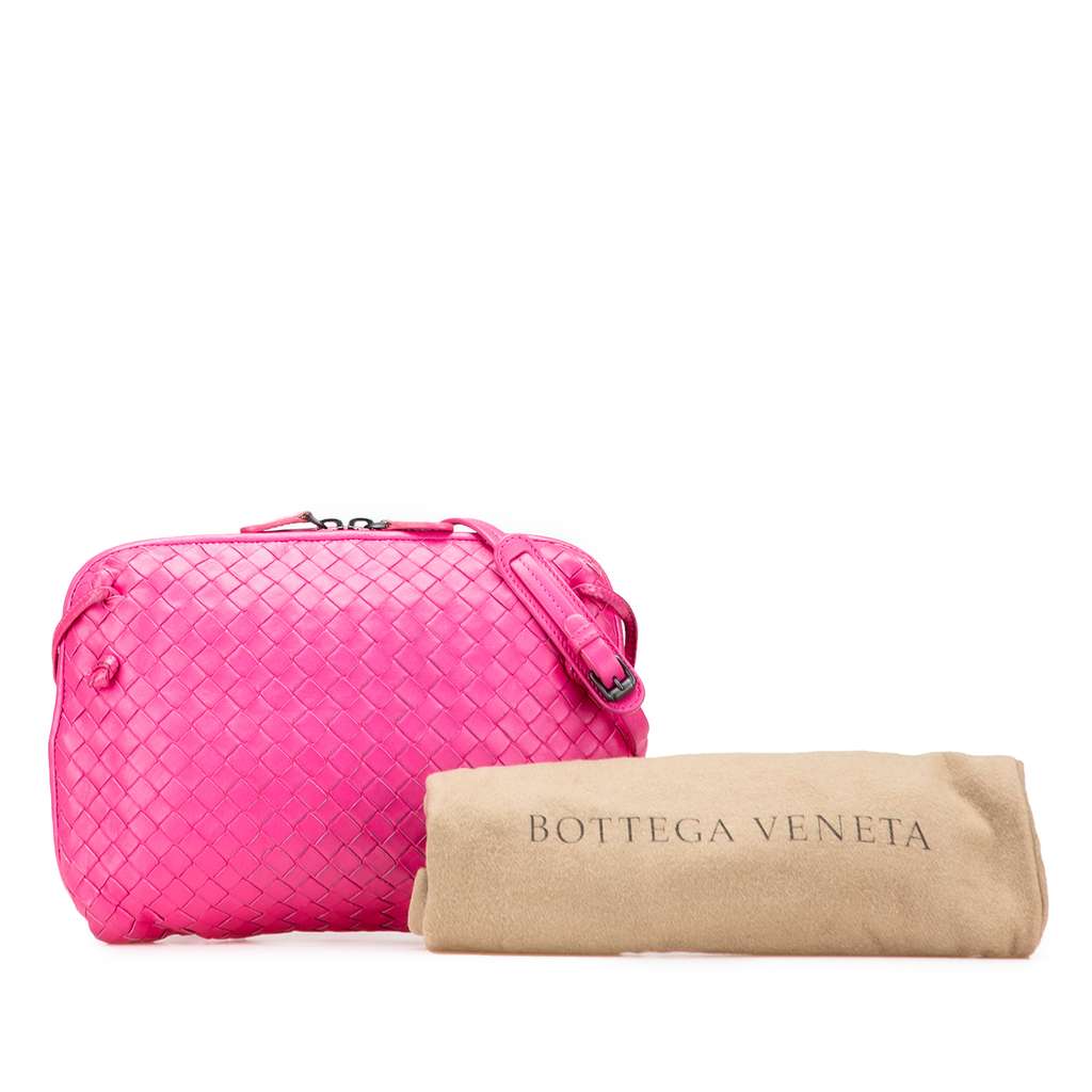 Bottega Veneta Nappa Intrecciato Nodini Crossbody - Image 14