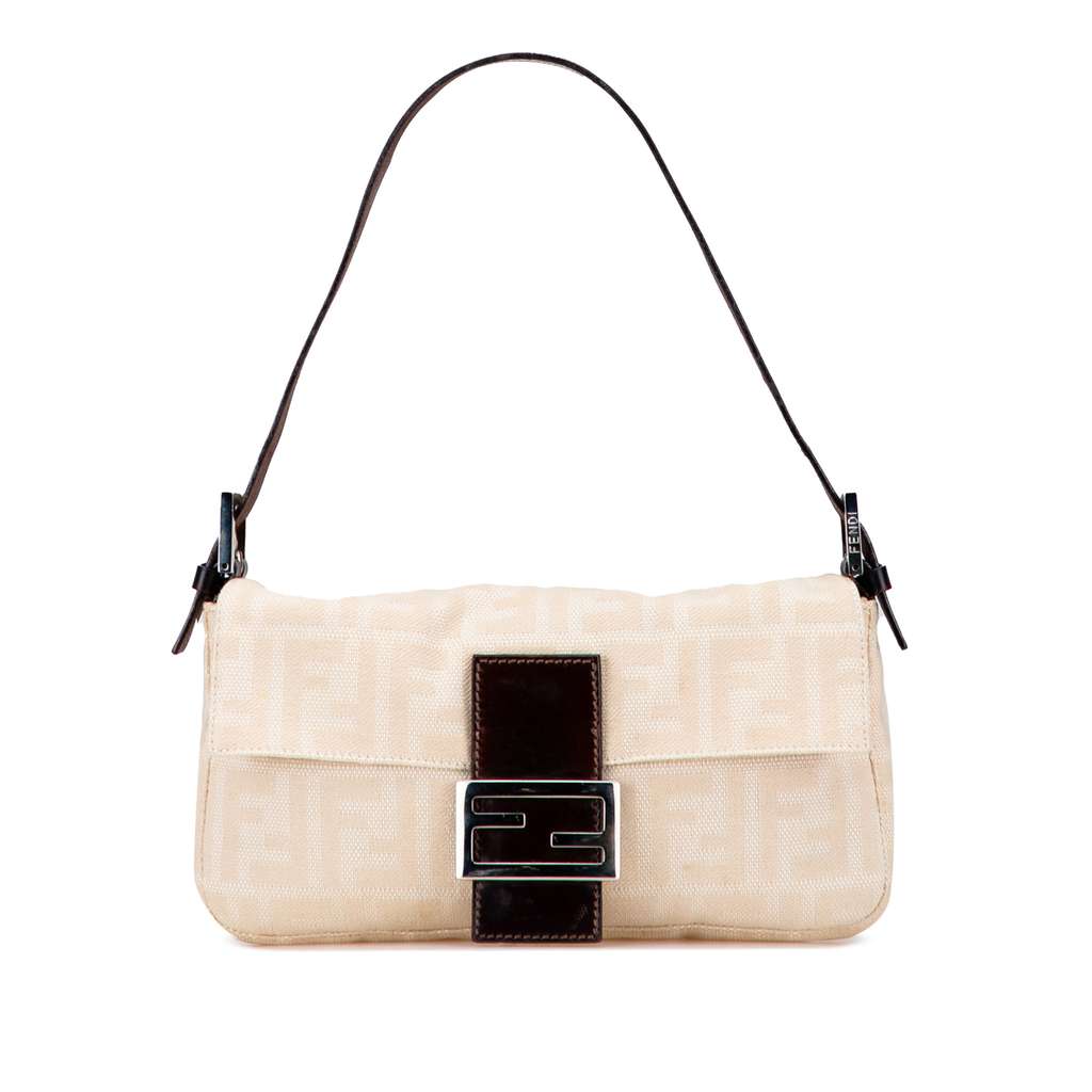Fendi Zucca Canvas Baguette