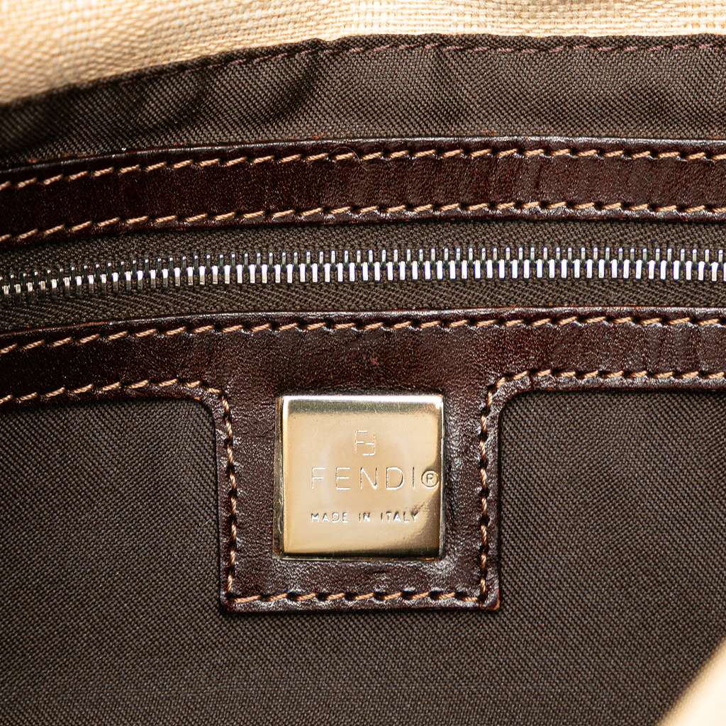Fendi Zucca Canvas Baguette - 5