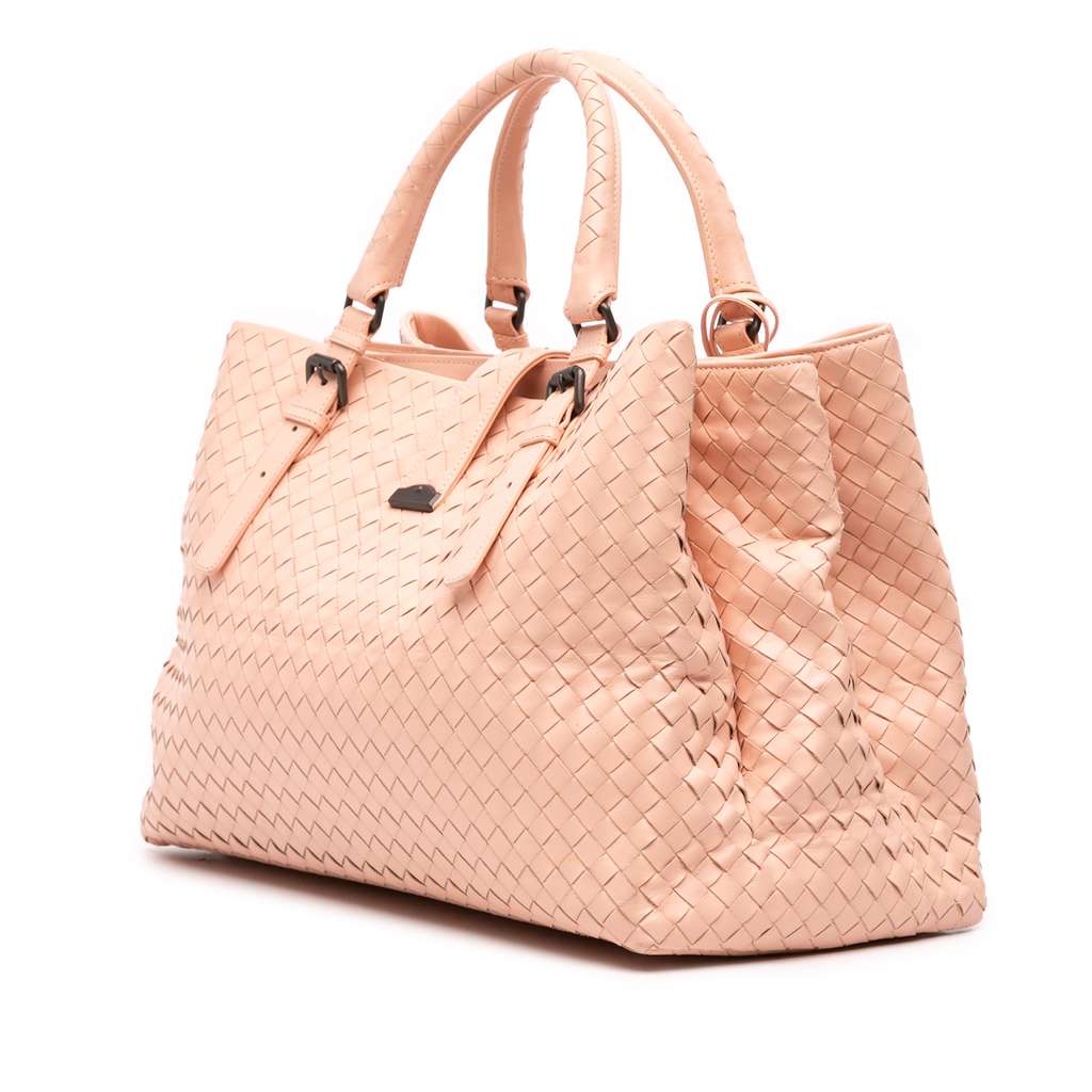 Bottega Veneta Medium Nappa Intrecciato Roma Tote - 2
