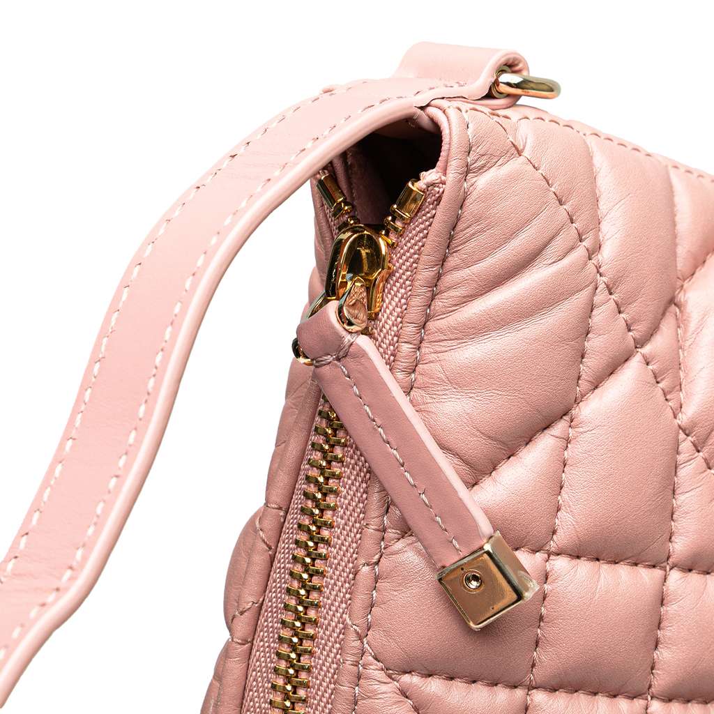 Dior Small Calfskin Macrocannage Diortravel Nomad Pouch - Image 10