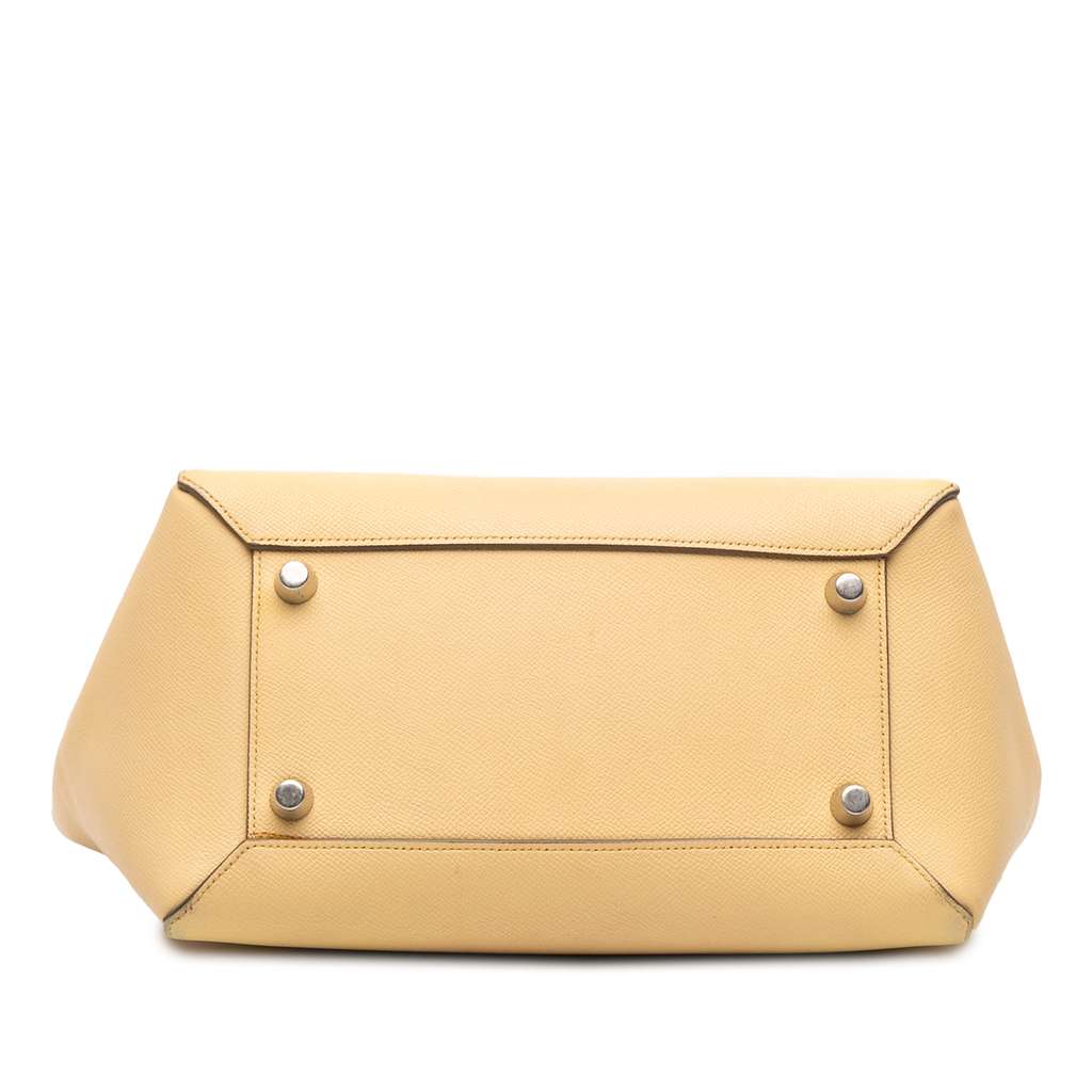 Celine Mini Leather Belt Bag Satchel - Image 6