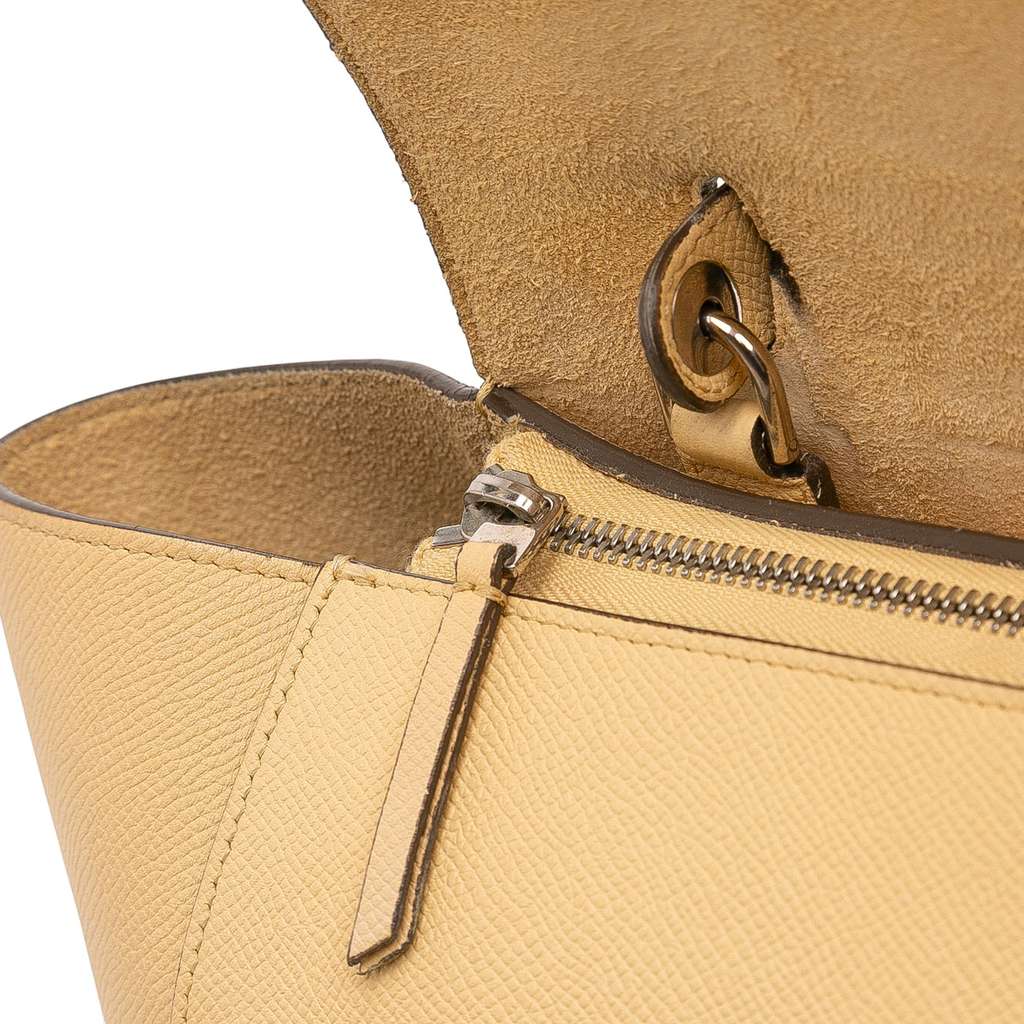 Celine Mini Leather Belt Bag Satchel - Image 11