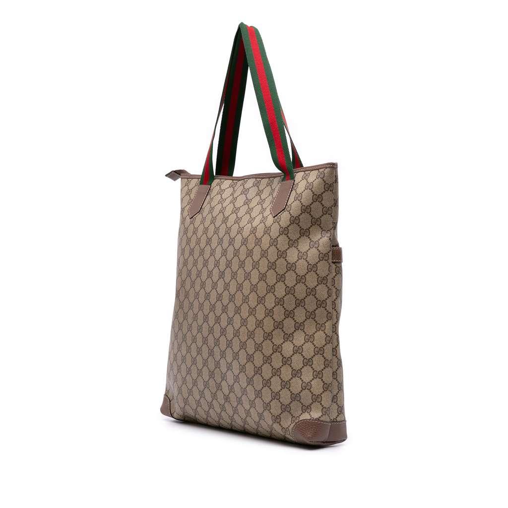Gucci GG Supreme Web Tote - Back view