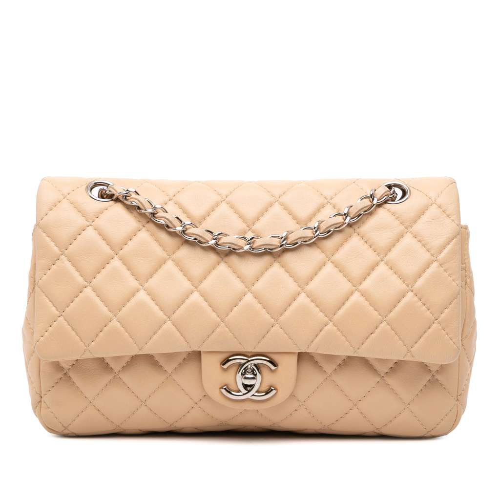 Chanel Medium Classic Lambskin Double Flap