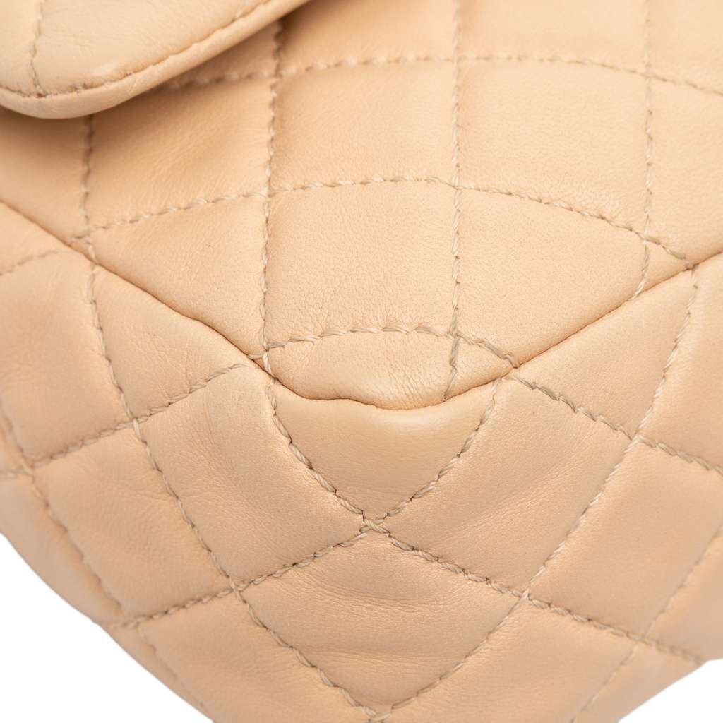Chanel Medium Classic Lambskin Double Flap - Image 12
