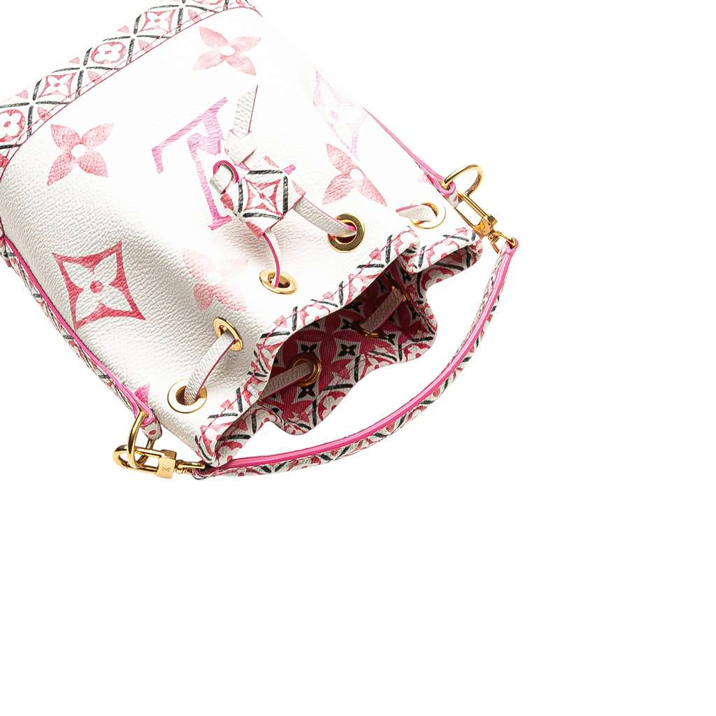 Louis Vuitton Monogram Watercolor Giant By the Pool Nano Noe - Image 10