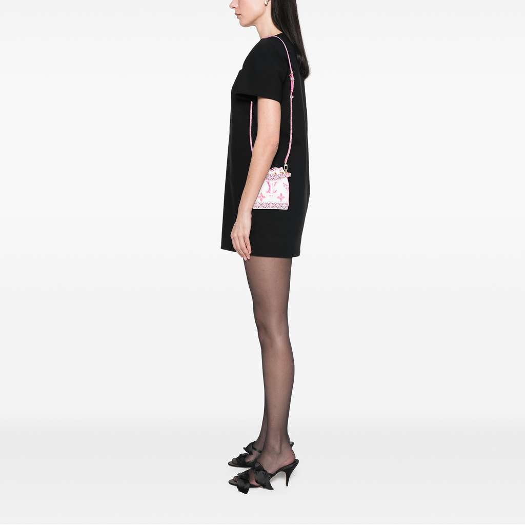 Louis Vuitton Monogram Watercolor Giant By the Pool Nano Noe - Image 11