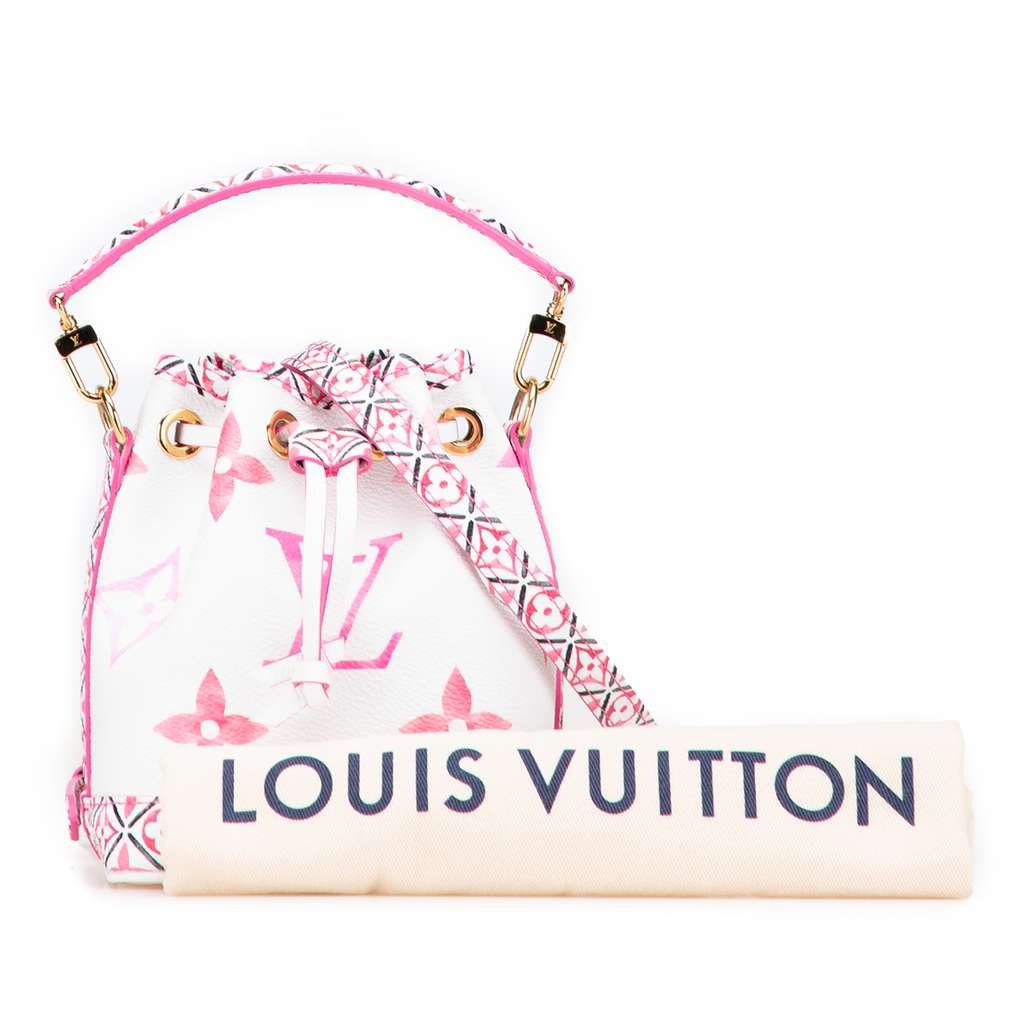Louis Vuitton Monogram Watercolor Giant By the Pool Nano Noe - Image 12