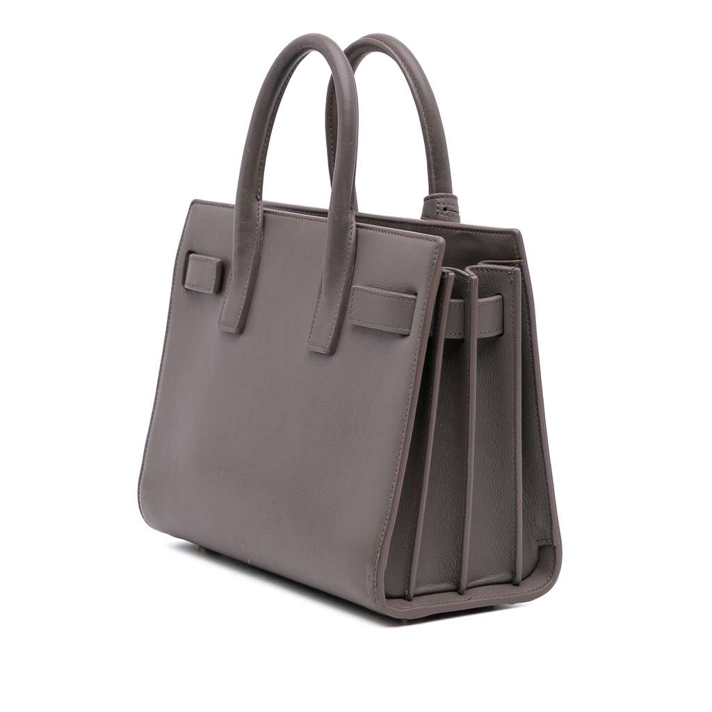 Saint Laurent Nano Leather Sac De Jour - 2