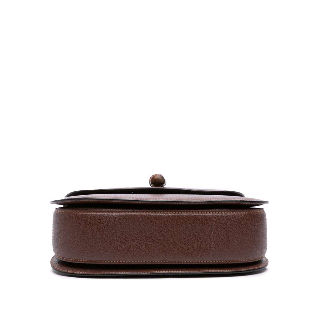 Gucci Grained Calfskin Bamboo Night - 3