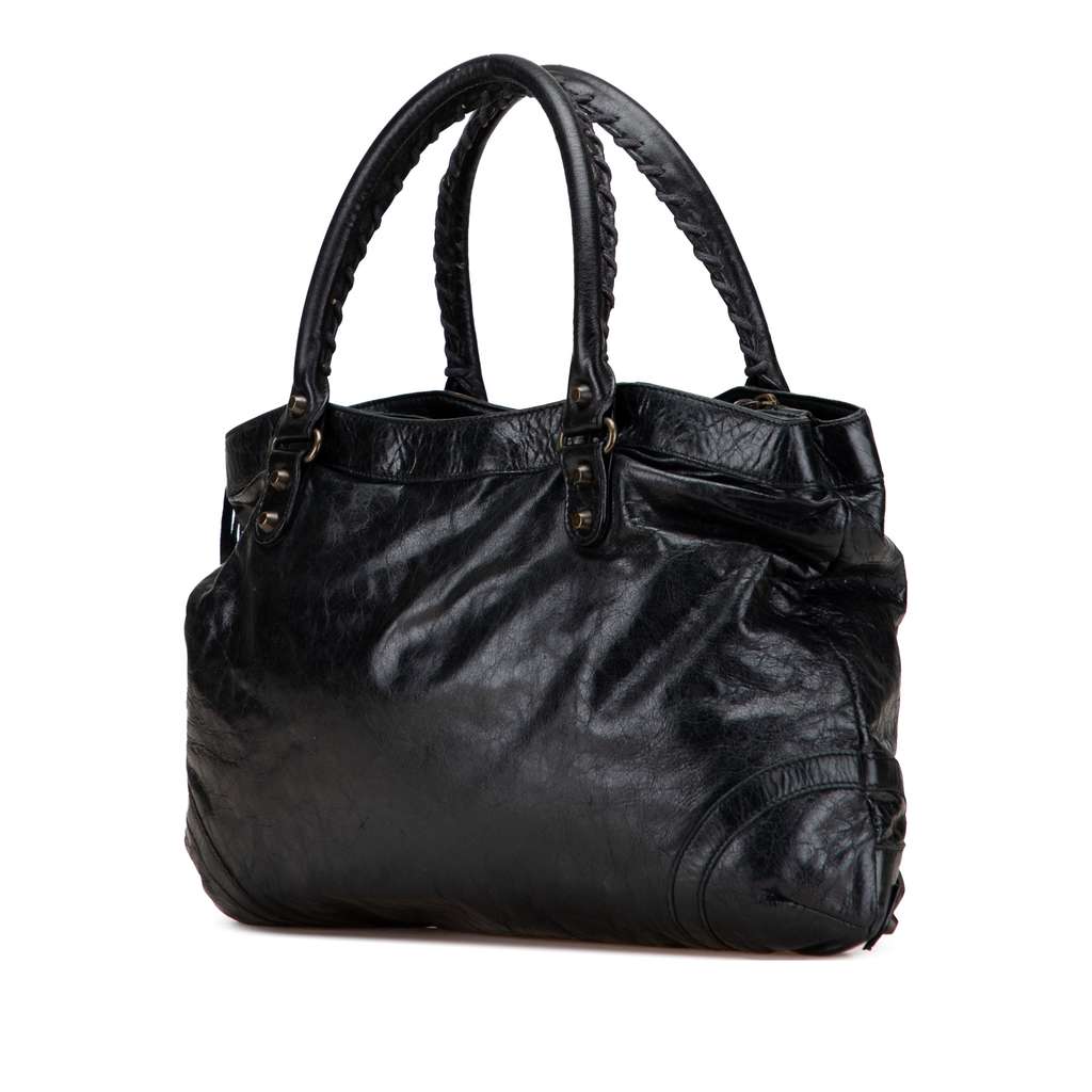 Balenciaga Chevre Motocross Classic Purse Bag - 2