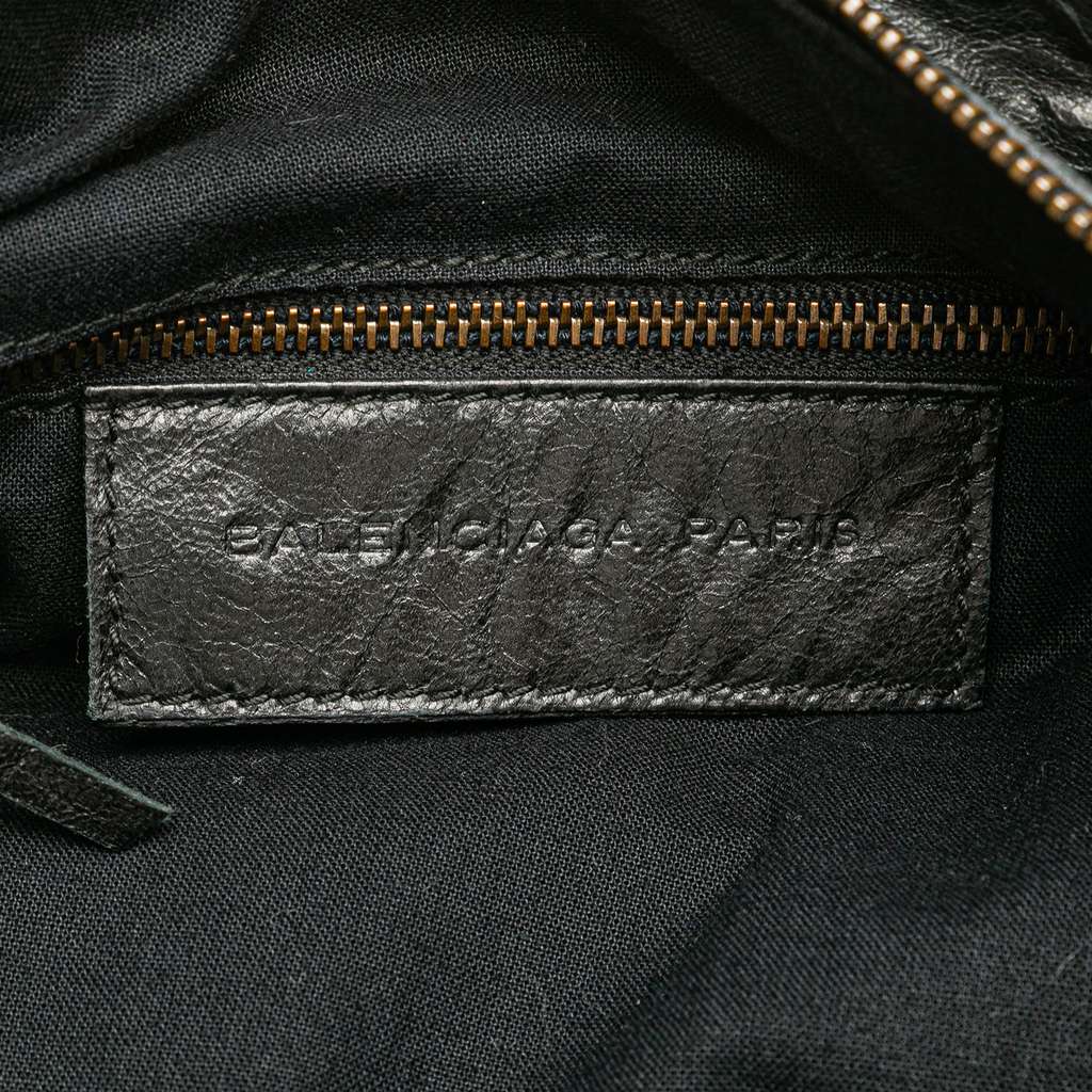 Balenciaga Chevre Motocross Classic Purse Bag - 5