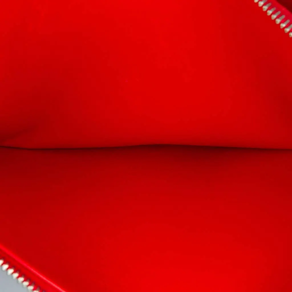 Celine Leather Frame Wallet on Chain Red Leather Very good - Box View