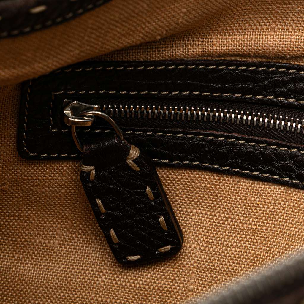 Fendi Leather Selleria Crossbody - Image 10