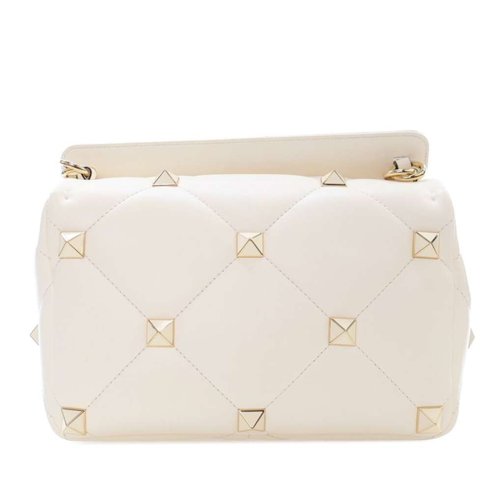 Valentino Large Nappa Roman Stud Satchel - 2