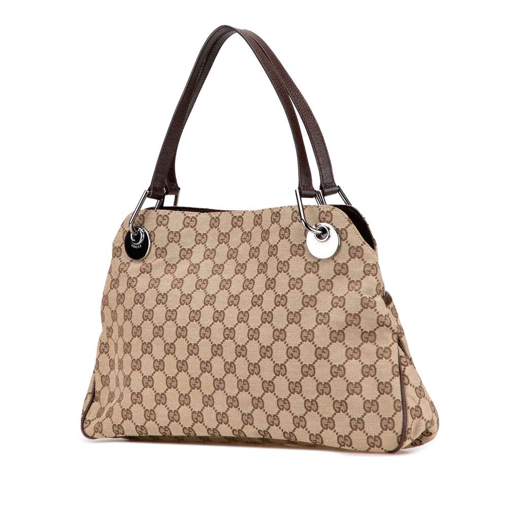 Gucci GG Canvas Eclipse Shoulder Bag - 2
