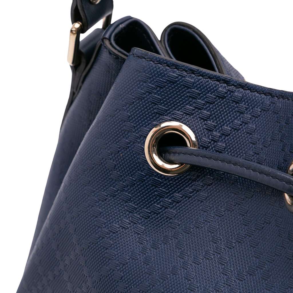 Gucci Medium Calfskin Bright Diamante Bucket - Image 11