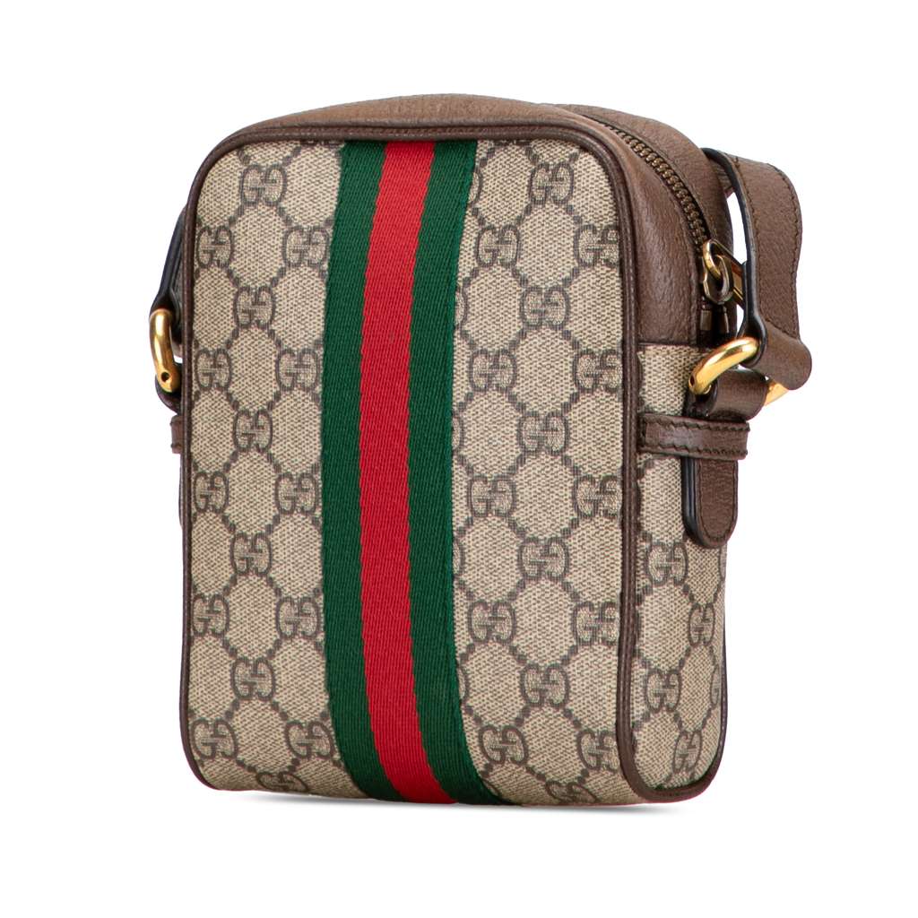 Gucci Mini GG Supreme Ophidia Crossbody - Back view